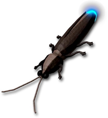 Blue Ghost Firefly